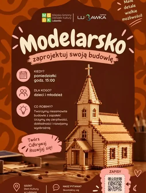 Modelarskie zajęcia w Lubawce – start już 21 września