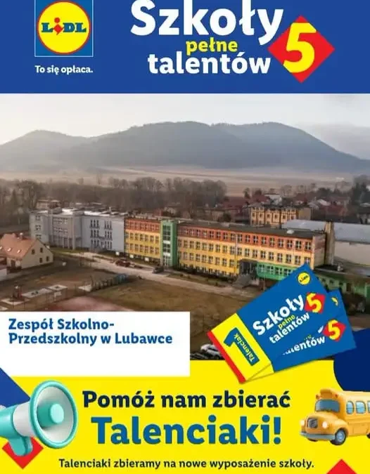Lubawka: Zespół Szkolno-Przedszkolny zbiera Talenciaki na namiot terapeutyczny