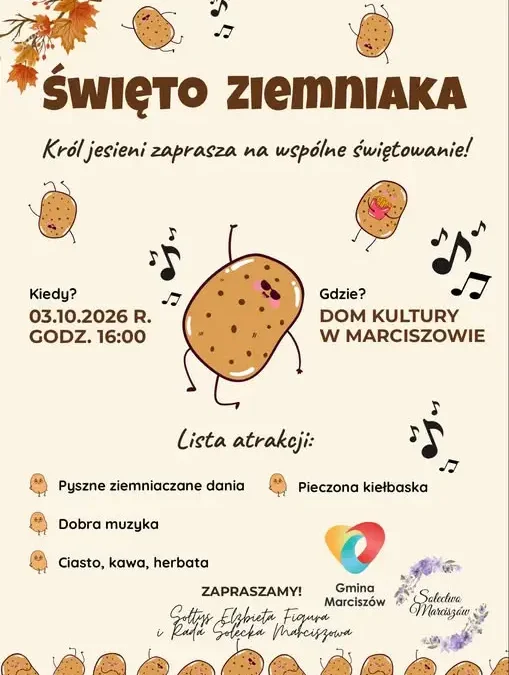 Święto Ziemniaka w Marciszowie – druga edycja już 3 października