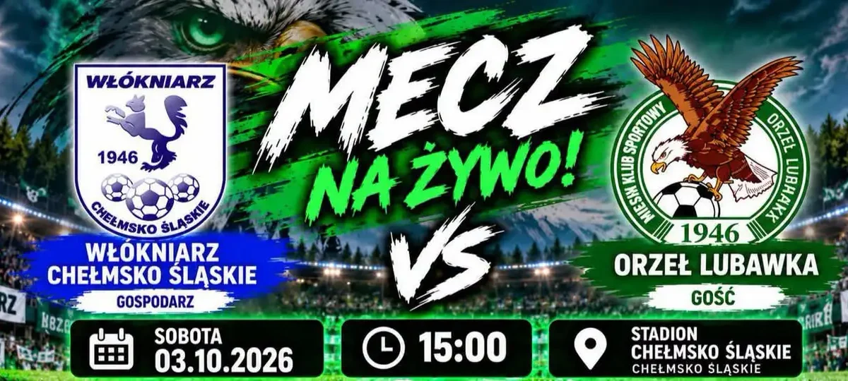 Derby Gminy Lubawka – Orzeł kontra Włókniarz Chełmsko Śląskie już w sobotę