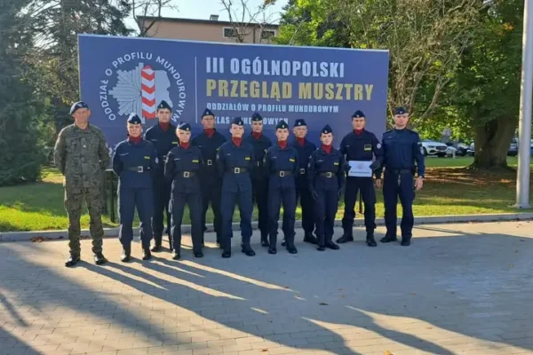 Kadeci z Kamiennej Góry na III Ogólnopolskim Przeglądzie Musztry w Szczytnie