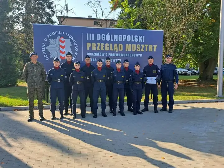 Kadeci z Kamiennej Góry na III Ogólnopolskim Przeglądzie Musztry w Szczytnie