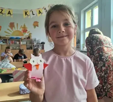 Magiczne książki w świetlicy w Lubawce – dzieci poznawały nocne życie sów