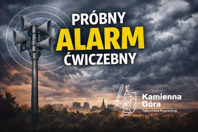 Kamienna Góra: próbne syreny alarmowe 21-22 października