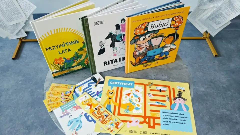 Kamienna Góra: Biblioteka zaprasza najmłodszych do akcji „Mała Książka – Wielki Człowiek”