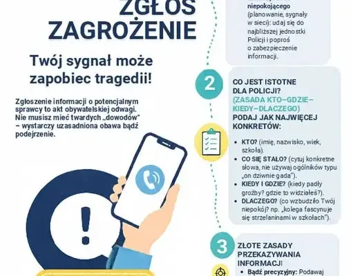 Policja startuje z kampanią „Życie to nie gra. Masz je tylko jedno” – ochrona uczniów przed zagrożeniami