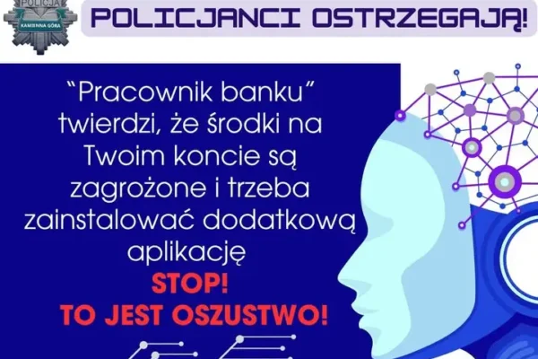75-latka z Kamiennej Góry straciła ponad 8 tys. zł. Oszust podał się za pracownika banku