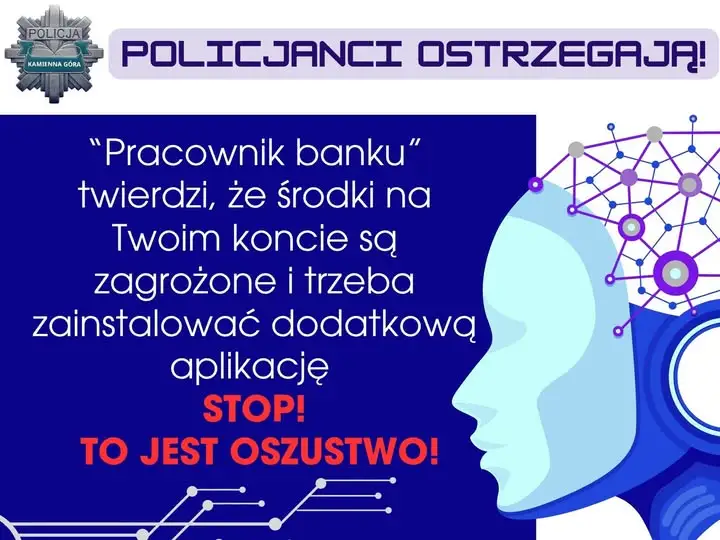 75-latka z Kamiennej Góry straciła ponad 8 tys. zł. Oszust podał się za pracownika banku