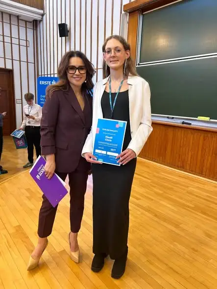 Klaudia Cincio z Kamiennej Góry w finale ogólnopolskiego konkursu ekonomicznego