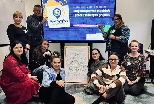 Krzeszowski CBK na szkoleniu dla youth workerów w Toruniu