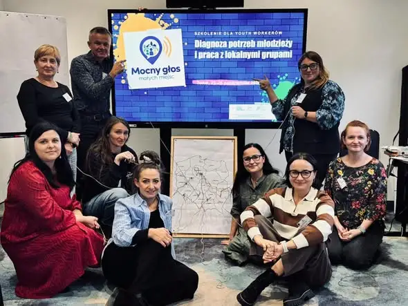 Krzeszowski CBK na szkoleniu dla youth workerów w Toruniu
