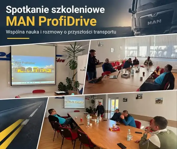 Szkolenie kierowców PKS Kamienna Góra z ekspertem MAN